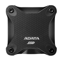 Внешний SSD ADATA SD620 512G U3.2  Read up:520Mb/s, Write up:460Mb/s Black